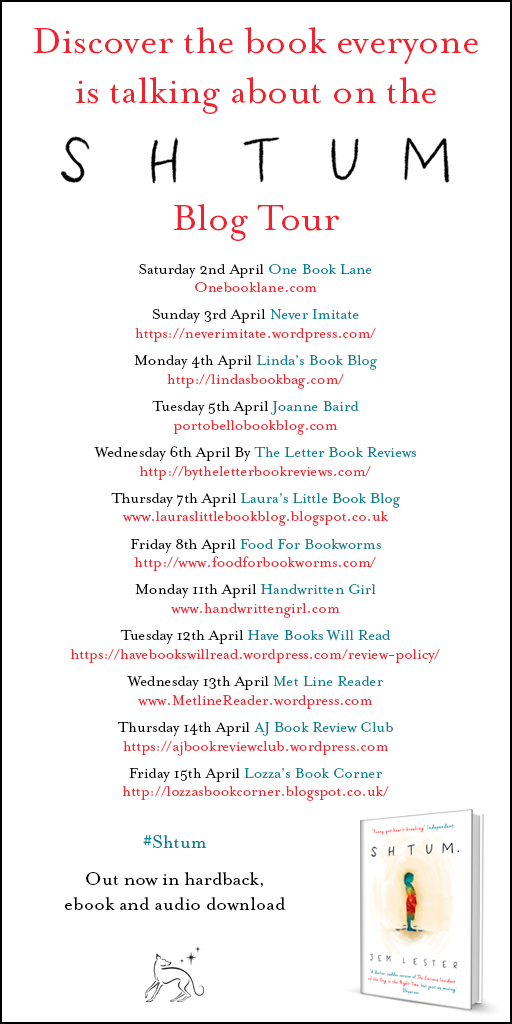 Shtum Blog Tour Banner