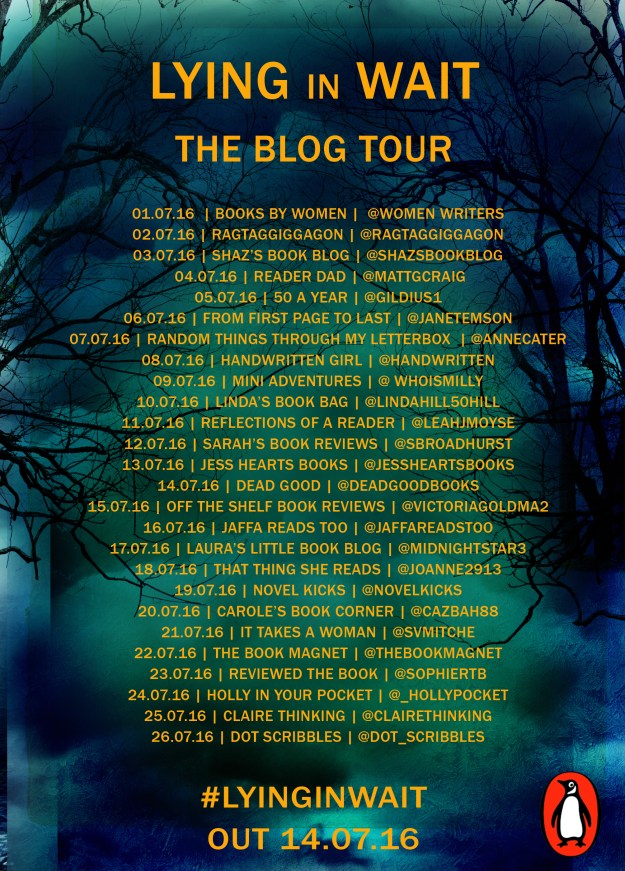 lying in wait blog tour