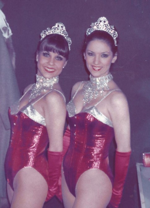 Julia and Karen at the Stork Room 1970's