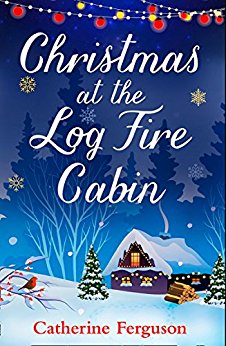Christmas at the log fire cabin