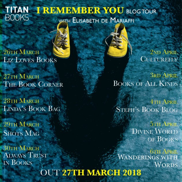 I Remember You blog tour (COMPLETE)
