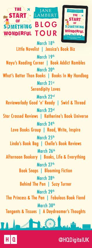 The Start of Something Wonderful blog tour
