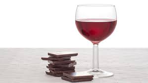 wine and choc