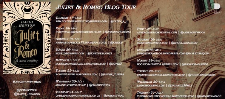 Juliet and Romeo blog tour