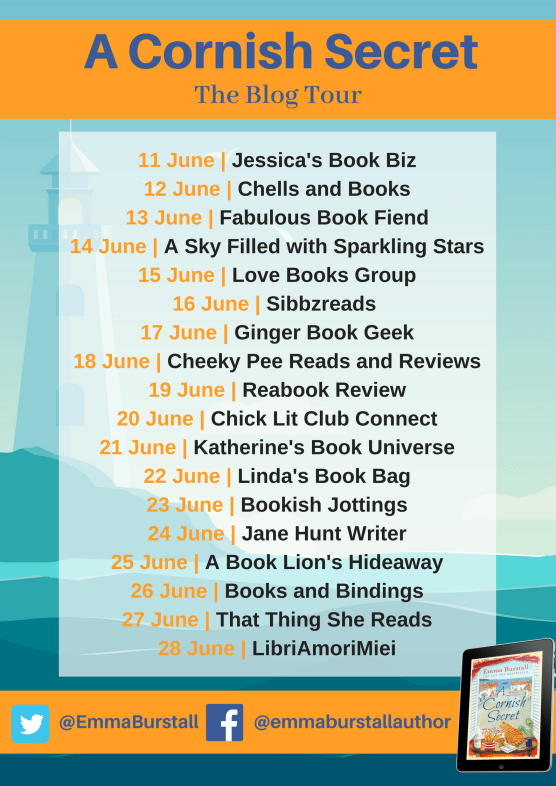 A Cornish Secret blog tour banner