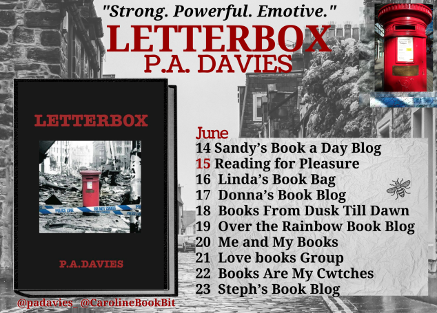 Letterbox - P.A. Davies - Book Blog Tour Poster