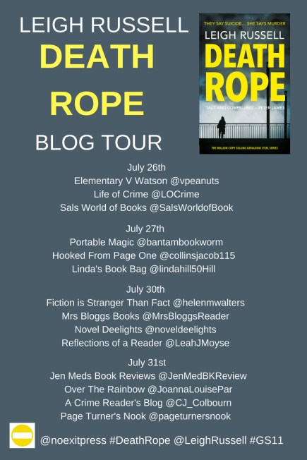 Death Rope Blog Tour poster
