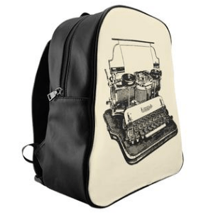 typewriter backback