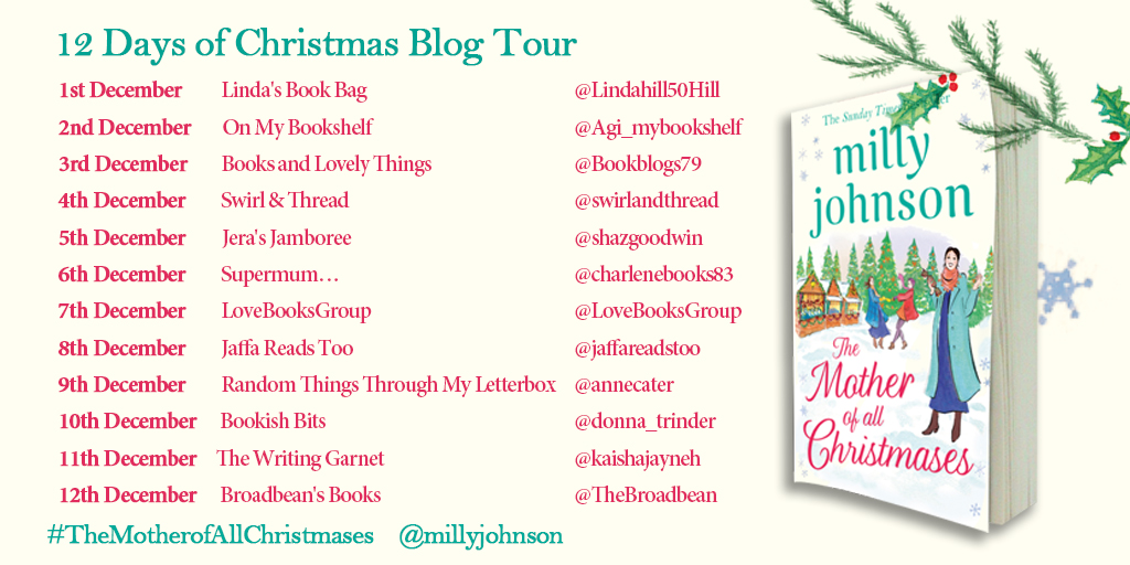 Blog Tour 12 Days of Christmas banner