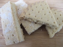 shortbread fan &amp; fingers - photo @SandraDanby