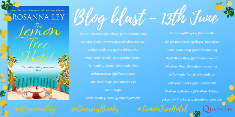 Lemon tree BLog Blast - 13 June