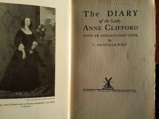 Vita's Lady Anne's Diary