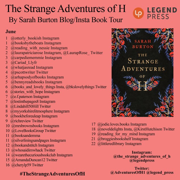 The Strange Adventures of H Blog Tour
