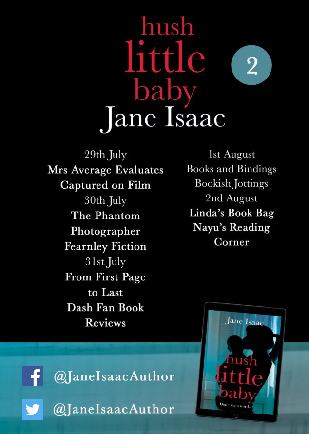 Isaac_Hush Little Baby_Blog tour poster 2